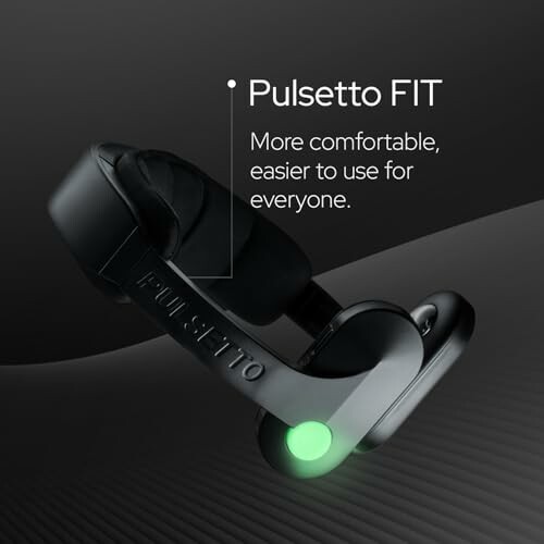 Pulsetto FIT device with ergonomic design.